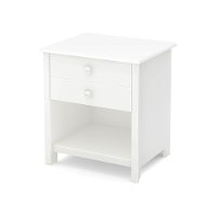 10201 Pure White Nightstand - Little Smileys