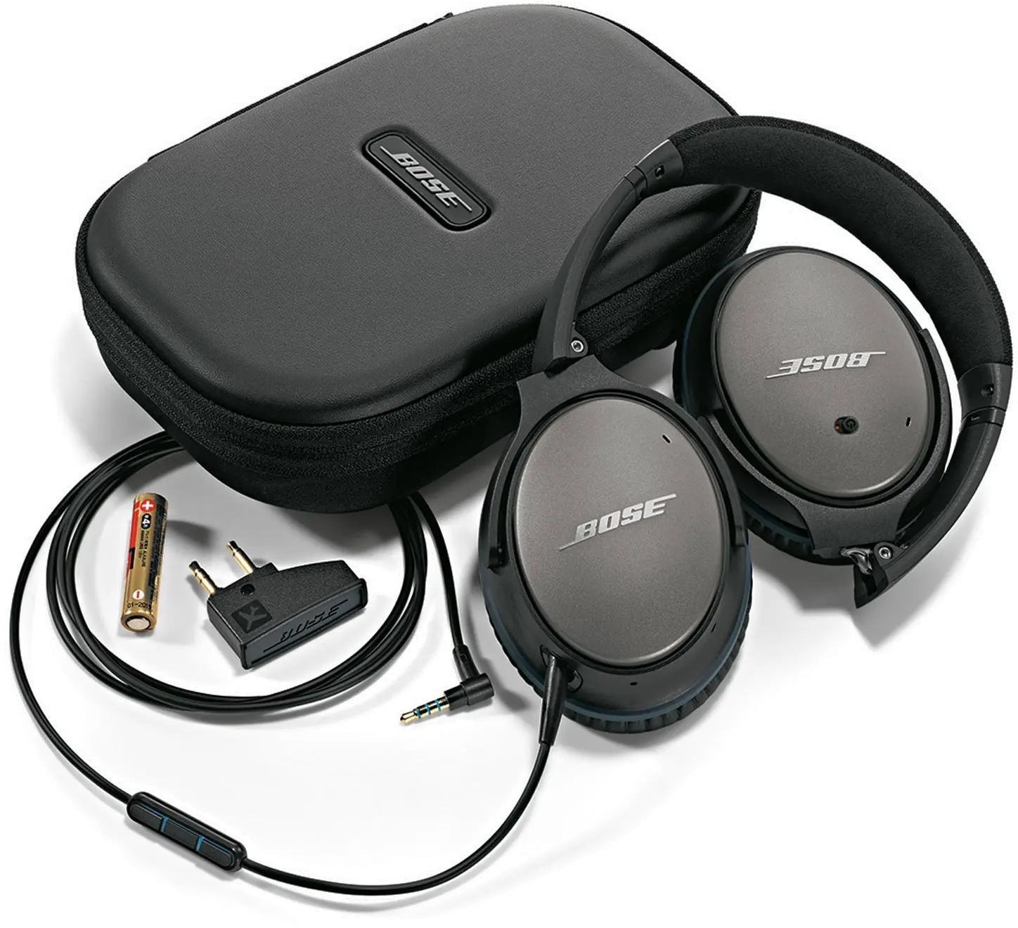 Bose QuietComfort 25 Acoustic Noise Cancelling Headphones for Apple iOS Devices-4