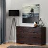 10400 Modern Farmhouse Red-Brown Oak Dresser - Holland