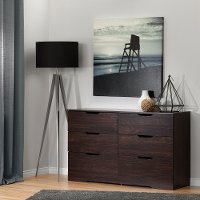 10400 Modern Farmhouse Red-Brown Oak Dresser - Holland