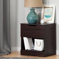 10402 Modern Farmhouse Red-Brown Oak Nightstand - Holland