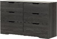 10395 Modern Farmhouse Gray Oak Dresser - Holland-2