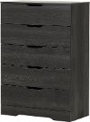 10396 Modern Farmhouse Gray Oak Chest of Drawers - Holland-2