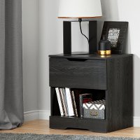 10397 Modern Farmhouse Gray Oak Nightstand - Holland