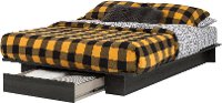 10398 Modern Farmhouse Gray Oak Full-Queen Platform Bed - Holland-2