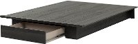 10398 Modern Farmhouse Gray Oak Full-Queen Platform Bed - Holland-4