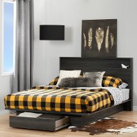 10399 Modern Farmhouse Gray Oak Full-Queen Size Headboard - Holland-2