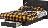 10399 Modern Farmhouse Gray Oak Full-Queen Size Headboard - Holland-6