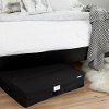 100039 Black Canvas Underbed Storage Box - Storit -7