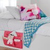 100045 Pink Canvas Bedside Storage Caddy - Storit