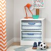 100055 Blue Oval Pattern Nightstand Baskets - Storit -4
