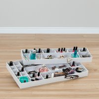 100048 Beige Jewelry Drawer Organizers - Storit