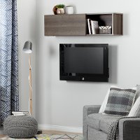 10379 Gray Maple Wall Mounted Storage Unit - City Life