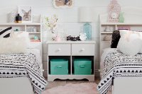 10205 White Wash Double Nightstand - Summer Breeze-4