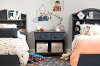 10206 Blueberry Double Nightstand - Summer Breeze -4