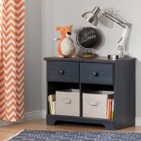 10206 Blueberry Double Nightstand - Summer Breeze