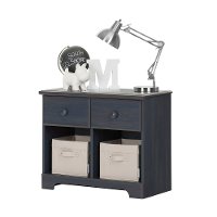 10206 Blueberry Double Nightstand - Summer Breeze -2
