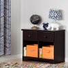 10207 Chocolate Double Nightstand - Summer Breeze -2
