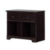 10207 Chocolate Double Nightstand - Summer Breeze -3
