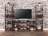 3 Piece Contemporary Entertainment Center - Steampunk-2