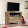Sauder Rustic Light Oak TV Stand - Dakota Pass