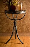 Enticing Tri-Footed Accent Table - Empire
