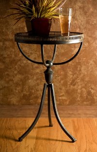 Enticing Tri-Footed Accent Table - Empire