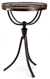 Enticing Tri-Footed Accent Table - Empire -2