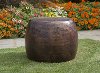 Hammered Short Accent Table - Nuria -2