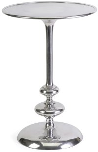 Striking Aluminum Side Table - Chesire