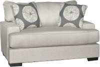Casual Contemporary Flax Gray Chair - Raven