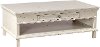 Clearance Modern Linen Coffee Table - Smooth Reflections