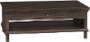 Clearance Modern Shiitake Brown Coffee Table - Smooth Reflections