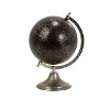 Moonlight Globe with Nickel Finish Stand - Globes Collection