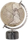 Chic Rada Globe with Marble Base - Globes Collection