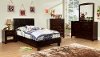 Espresso Brown Classic 6 Piece Twin Bedroom Set - Villa Park