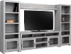 Modern Gray Entertainment Center
