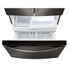 LFCS25426D LG 36 Inch French Door Refrigerator - Black Stainless Steel-3