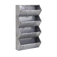 Carter Galvanized Wall Organizer