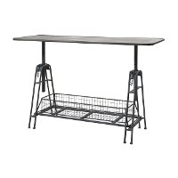 Adjustable Metal Work Table - Henry