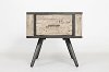 Rustic Gray End Table - American Retrospective