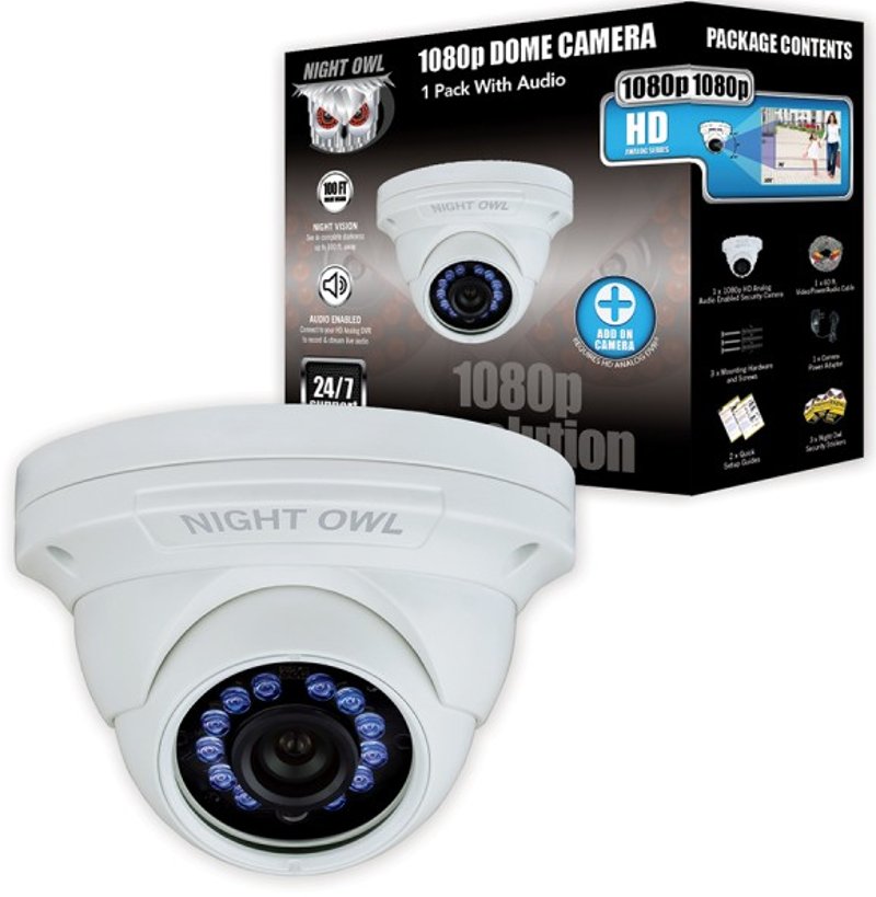 night owl security system with audio