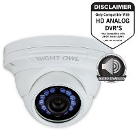 CAM-HDA10W-DMA Night Owl Add-On Wired Security Dome Camera 1080p - Audio Enabled-2