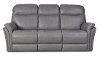 Gray Leather-Match Power Reclining Sofa & Loveseat - Graham-2