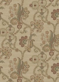 5 x 8 Medium Casual Elegance Ivory Area Rug - Heritage