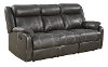 Valor Carbon Gray Dual Reclining Sofa - Domino-2