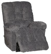 Smoke Gray Manual Rocker Recliner - Everlasting-2