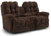 Chocolate Brown Power Reclining Sofa & Loveseat - Everlasting