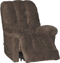 Chocolate Brown Manual Rocker Recliner - Everlasting-2