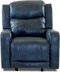 Bozeman Marina Blue Power Rocker Recliner - Barnett